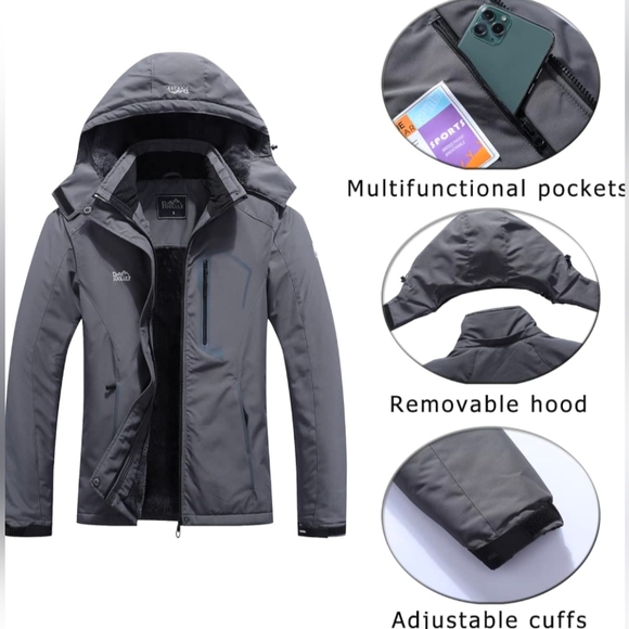 Pooluly winter/ski/snowboard jacket XL - Picture 5 of 6